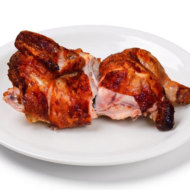 1\2 Chicken No Sides.